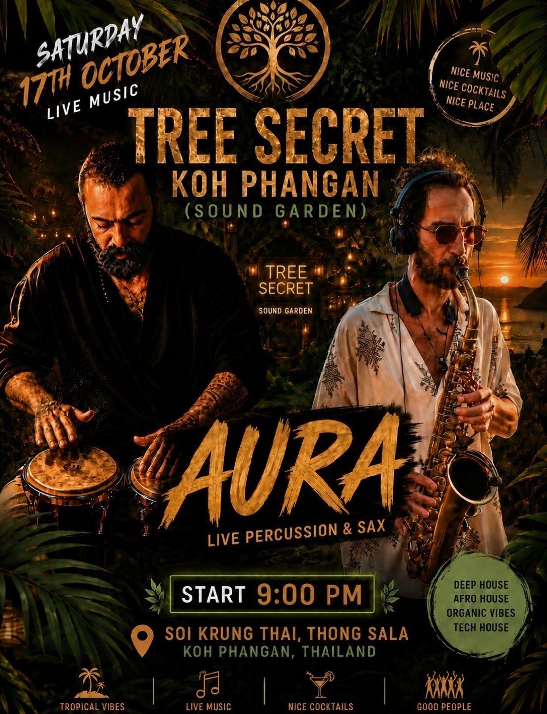 Изображение события «Aura: живая музыка»